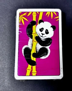 🎁 Carte da gioco vintage Panda e bambù di US NOS - Foto 1 di 9