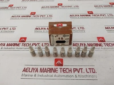 Lot of 9X Weber D01-4A Overcurrent Protection Fuse GL/GG IW 1310004 - Image 1 of 4