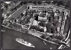006 - Great Britain - Tower of London - Ship - Old Postcard - Picture 1 of 2
