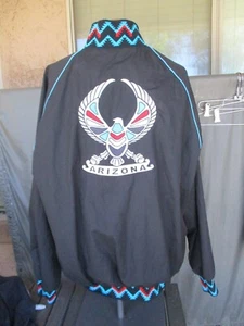 Giacca vintage Arizona, nativi americani indiani locali 387 BEW Union Pride, turchese - Foto 1 di 12