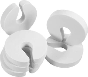 Protectores de dedos para puertas Kuou, paquete de 6 tapones de espuma para puertas para niños pellizco de dedos de seguridad para bebés - Imagen 1 de 3