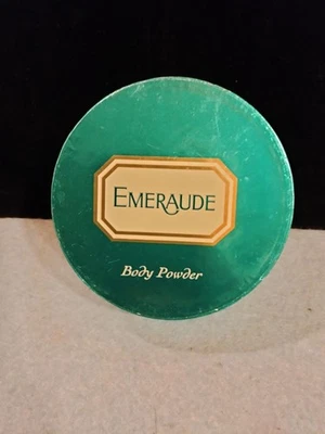 Polvo corporal Emeraude vintage sin abrir, 2,3 OZ Foto 1 de 4