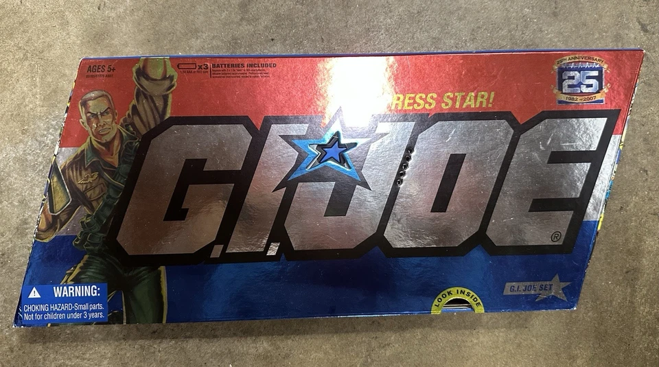 GI Joe 25th Anniversary JOE And COBRA Battle Pack 5 Figure Sets NIB - Image 1 of 2