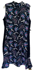 NEU Tail White Label Kleid Tropical Pickleball Golf Gr. XL LSF 50 Taschen Neu mit Etikett - Bild 1 von 12