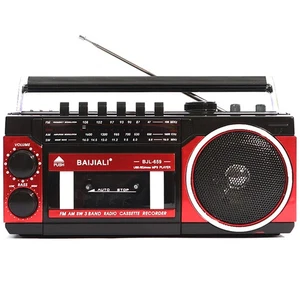 Portable Vintage Retro USB AM Multiband Radio Stereo Wireless Bluetooth Recorder - Picture 1 of 9