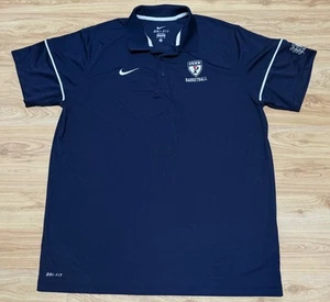 NIKE DRI FIT NCAA UNIVERSITY OF PENN QUAKERS BASKETBALL POLO GOLF SHIRT GR. XL - Bild 1 von 7