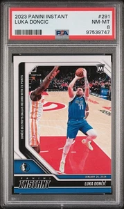 2023 Panini Instant #291 Luka Doncic PSA 8 - Picture 1 of 2