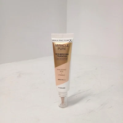 Max Factor Miracle Pure Liquid Moisturising Foundation mit 91% Inhaltsstoffen - Bild 1 von 4