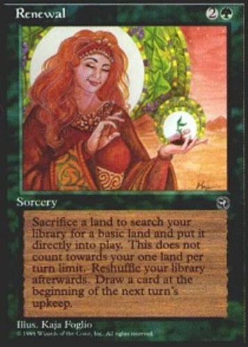 Renewal - Homelands # MTG Magic The Gathering - Image 1 of 1