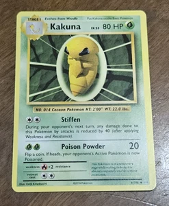Kakuna 6/108 Uncommon Pokemon XY - Evolutions - Picture 1 of 3