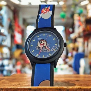 Orologio vintage e raro 1989 Looney Tunes Tasmania Diavolo Armitron con cassa - Foto 1 di 5