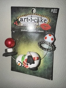 Dijes muñeco de nieve art i cake de Amy Labbe - Imagen 1 de 1