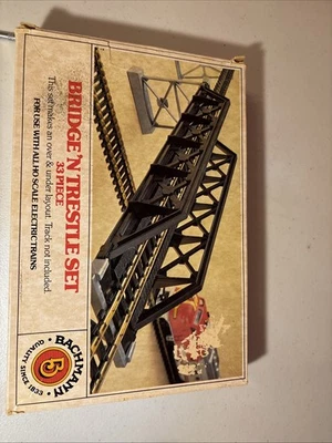 Bachmann Over/Under  33 Piece Bridge and Trestle Open Box Ho Scale - Image 1 of 4