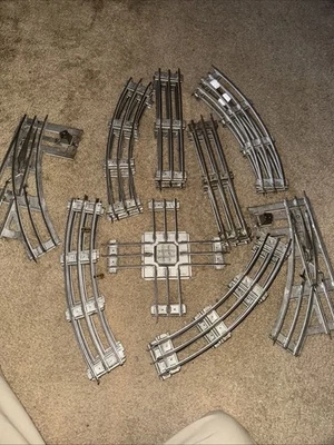 VTG Hornby Hachette O Gauge - Set of 21 Train Track Antique - Image 1 of 4