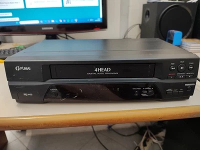 Videoregistratore VHS Funai 19A-400 DA REVISIONARE LEGGERE - Immagine 1 di 4