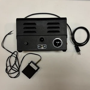 Spaulding & Rojers Unit I Tattoo Power Supply and Treadlite II Foot Switch - Picture 1 of 11
