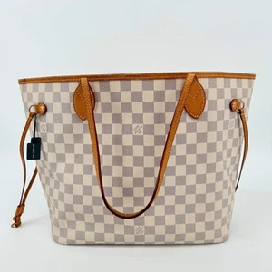 Louis Vuitton Damier Azur Neverfull MM mit Etui - Bild 1 von 21