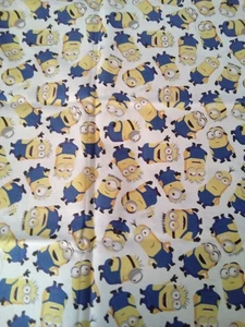 Minion Toss Cotton Fabric Springs Creative 45" Wide x 24" Long CP70744 RARE OOP - Picture 1 of 6