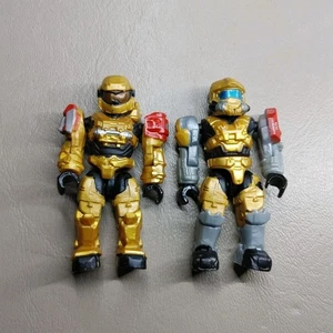 Halo Mega Construx Bloks Gold Spartans - Imagen 1 de 15