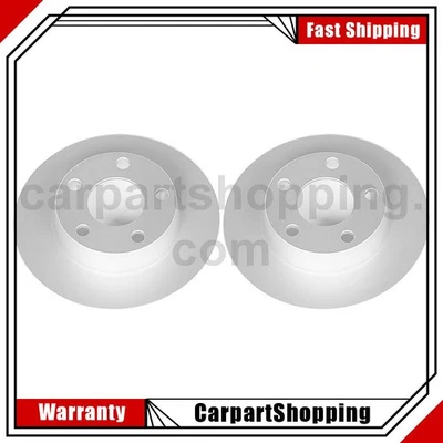 2 задних тормозных диска подходят для Audi A6 quattro 2000 2001 2002 2003 2004 1998 1999 годов выпуска - Изображение 1 из 2