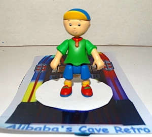 2002 PBS Little Tikes Cinar Caillou Figure in green shirt - Picture 1 of 5