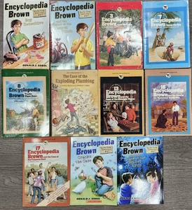 Lot 11 Donald Sobol Encyclopedia Brown pb Bücher einige Vintage - Bild 1 von 1
