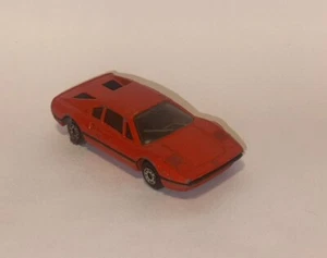 MATCHBOX LESNEY Loose Ferrari 308 GTB (Red Version) (Car Has a Lot of Play Wear) - Picture 1 of 2