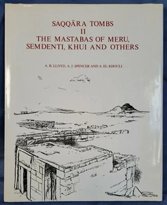 Saqqara Tombs 2: The Mastabas of Meru, Semdenti, Khui & Others 1990 Hardcover VG - Picture 1 of 12