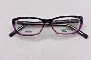 OCCHIALI DA VISTA KENNETH COLE REACTION MONTATURE SOLO VIOLA CHIARO KC724 083 51-14-135 - Foto 1 di 8