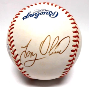 BERT BLYLEVEN & TONY OLIVA Minnesota Twins HOF Signed Autographed Auto Baseball - Picture 1 of 6