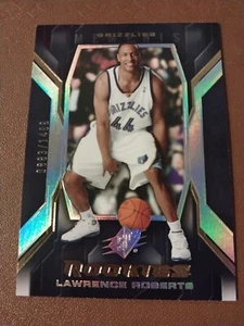 2005-06 LAWRENCE ROBERTS UPPER DECK SPX NBA ROOKIE CARD RC /1499 GRIZZLIES - Picture 1 of 2