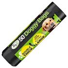 50 Dog Poo Bags Puppy Poop Extra Large Double Thick Tie Handles Doggy Waste Bags