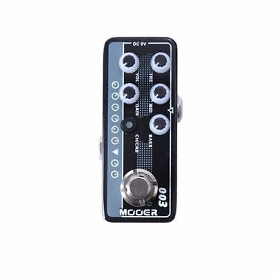 Mooer Power Zone 003 dual channel Micro PreAMP with 3-band EQ and amp modelling