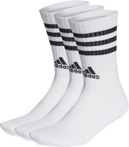 CALZINI ADIDAS UNISEX ADULTO 3-STRIPES CUSHIONED CREW SOCKS 3 PAIRS VEDI DESCRI. - Foto 1 di 4