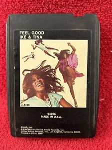 Ike & Tina Turner Feel Good 8-Track Tape new pads - Picture 1 of 4