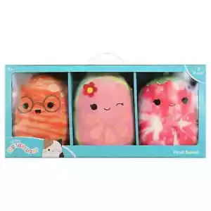Squishmallow 8" Fruit Squad Box Confezione da 3 NUOVO SIGILLATO Reva Lena Judy - Foto 1 di 9