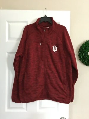 Indiana Hoosiers 58 Sports Sweater Mens Womens Size XL Red Jacket - Image 1 of 4