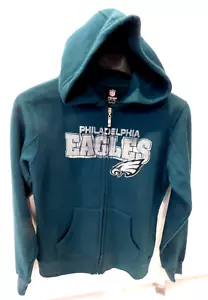Philadelphia Eagles Damen-Sweatshirtjacke mit Frontreißverschluss und Kapuze, Small, neu ohne Etikett - Bild 1 von 2