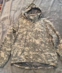 US Military ECWCS Jacket Gen 3 Layer 6 Universal Camo XL Long - Picture 1 of 4