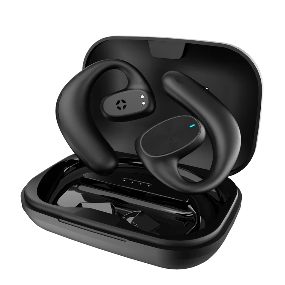 Bluetooth 5.0 Earpiece Noise Cancelling Stereo Sound Earbud Wireless Headset - Image 1 of 4