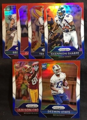 2015 Panini Prizm Football Red White Blue RWB Prizm Cards Lot You Pick - Image 1 of 2