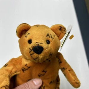 Beanie Bear Plush 8" Collectors Item ~ Muhammad Ali Boxer By Al Savino’s Bammers - Picture 1 of 8