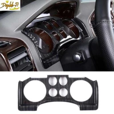 Panel de instrumentos de grano de madera negro apto para Mitsubishi Pajero Montero 2000-06 Foto 1 de 4