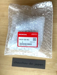 HONDA GENUINE 97-01 PRELUDE BB SIR 5MT Leather Red Stitching Shift Knob OEM JP - Picture 1 of 5