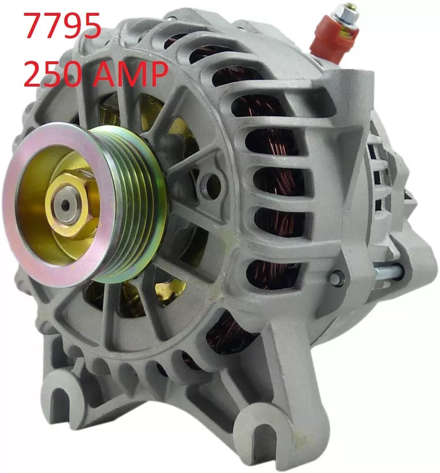 HIGH OUTPUT 250 AMP ALTERNATOR Ford Crown Victoria V8 4.6L 281cid CNG 1999-2000 - Image 1 of 2
