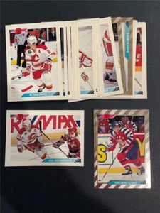 Set 18 carte squadra Bowman Calgary Flames 1992-93 - Foto 1 di 1
