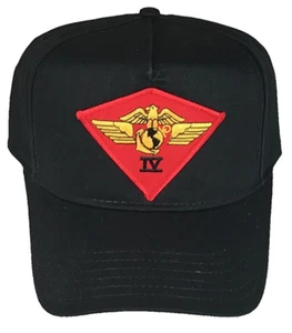 USMC MARINE CORPS 4TH FOURTH MARINE AIR WING MAW HAT RESERVE MARFORRES AVIATION - Picture 1 of 1