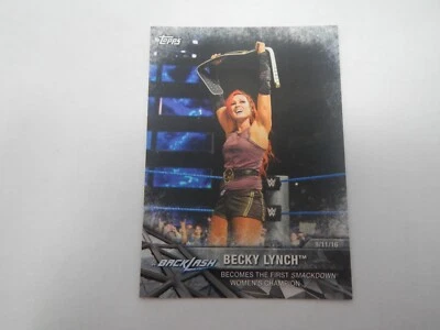 2017 Topps WWE Becky Lynch #WWE-5 (1) - Image 1 of 4