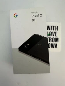 Google Pixel 2 XL - 128GB - Just Black (Unlocked) BRAND NEW / SEALED - Picture 1 of 5