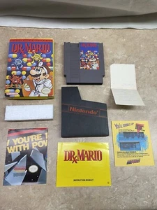 Dr. Mario Nintendo Entertainment System NES, 1990 CIB Complete - Tested - Picture 1 of 23